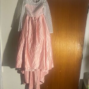 Elegant Pink Formal Kids Dress